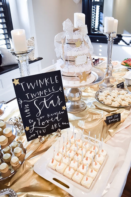 Twinkle Twinkle Little Star Baby Shower | MrAndMrsPowell.com