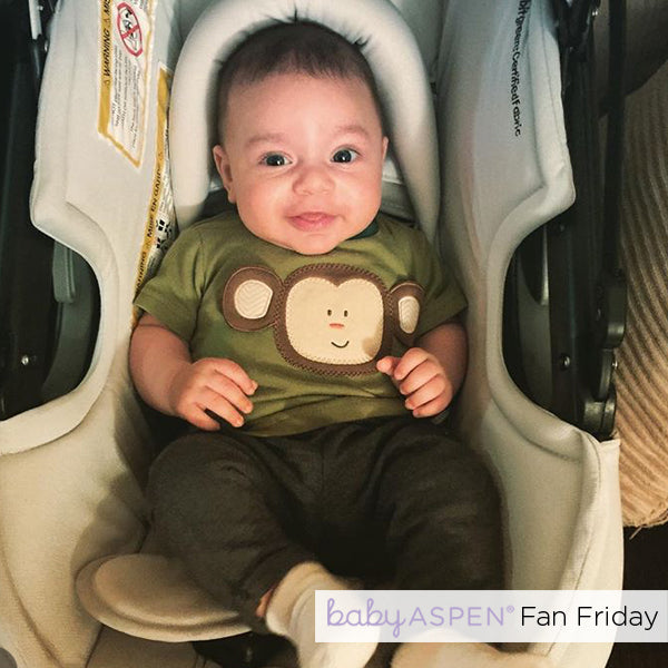 Monkey T-Shirt Baby Aspen Fan Photo by @baby_allen_g via Instagram