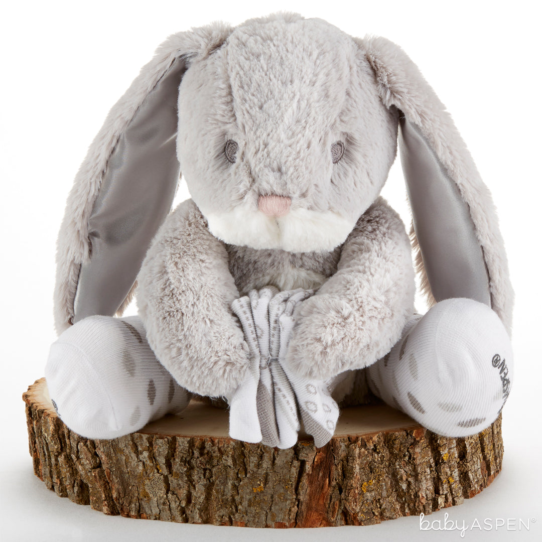 Bailey the Bunny Plush Plus with Socks for Baby | Top 5 Gender Neutral Baby Gifts | Baby Aspen