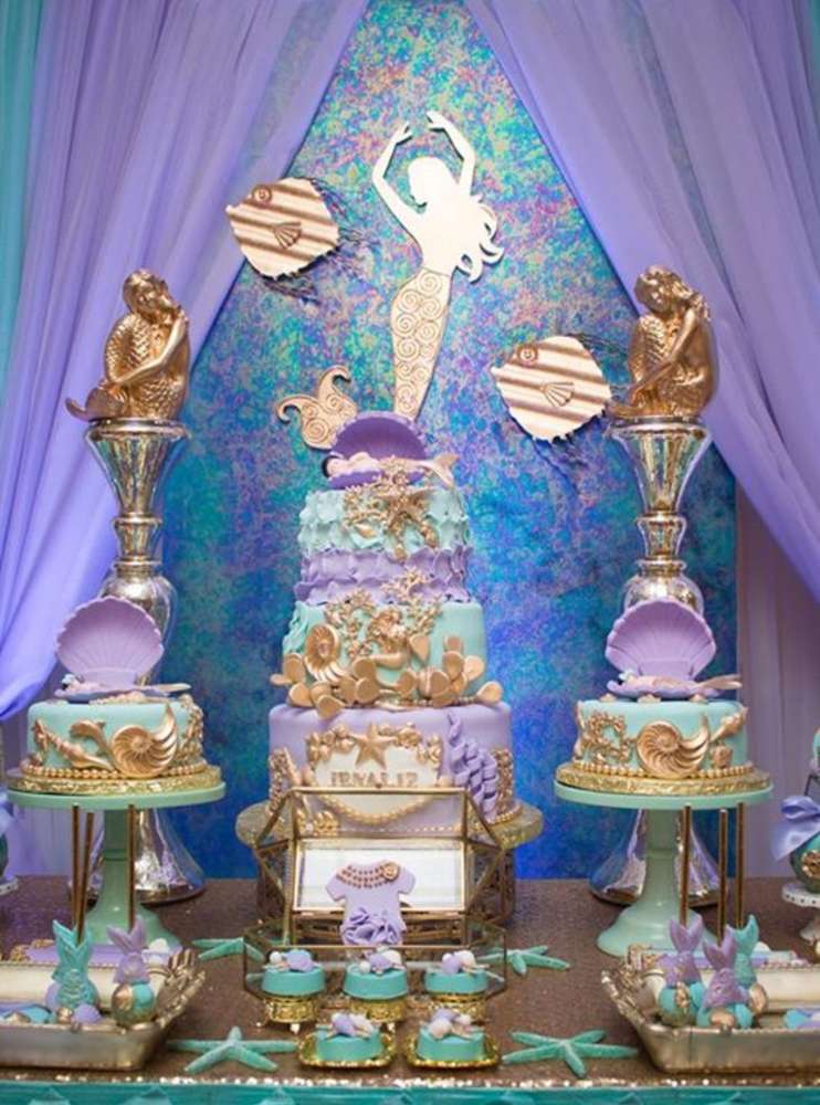A Mermaid Baby Shower | 8 Baby Shower Themes for Girls | Baby Aspen