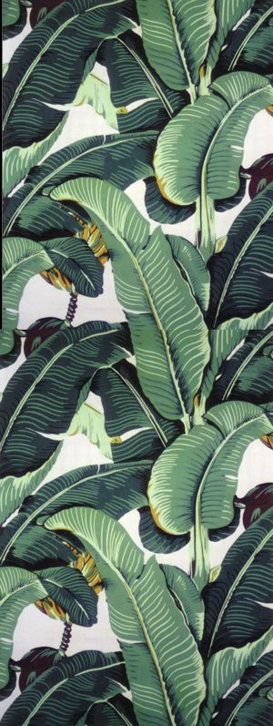 Martinique Banana Leaf Wallpaper