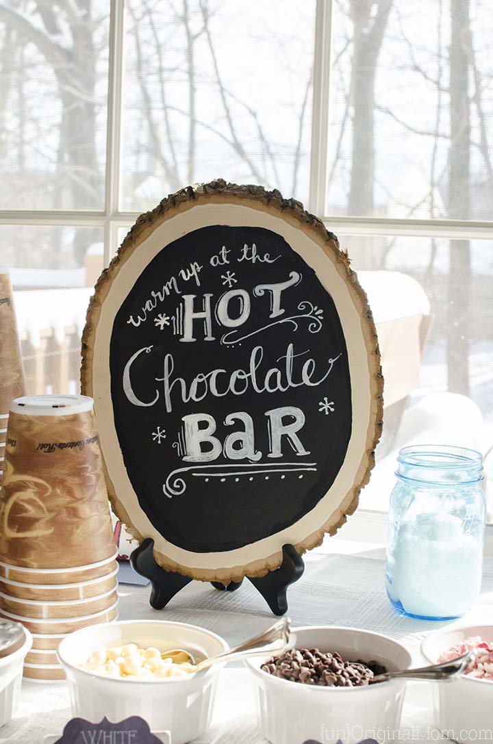 Winter Onederland Birthday Party | Hot Chocolate Bar | UnoriginalMom.com