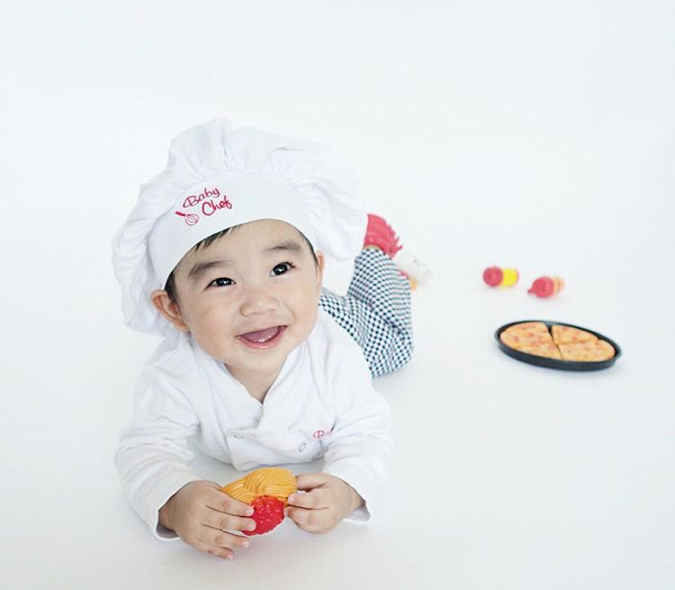 Baby Chef Outfit By @zee_league via Instagram | Baby Chefs Are The Best Chefs | Baby Aspen