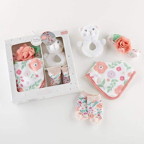 Pretty Posies 4-Piece Gift Set  Baby Aspen – Baby Aspen Gifts