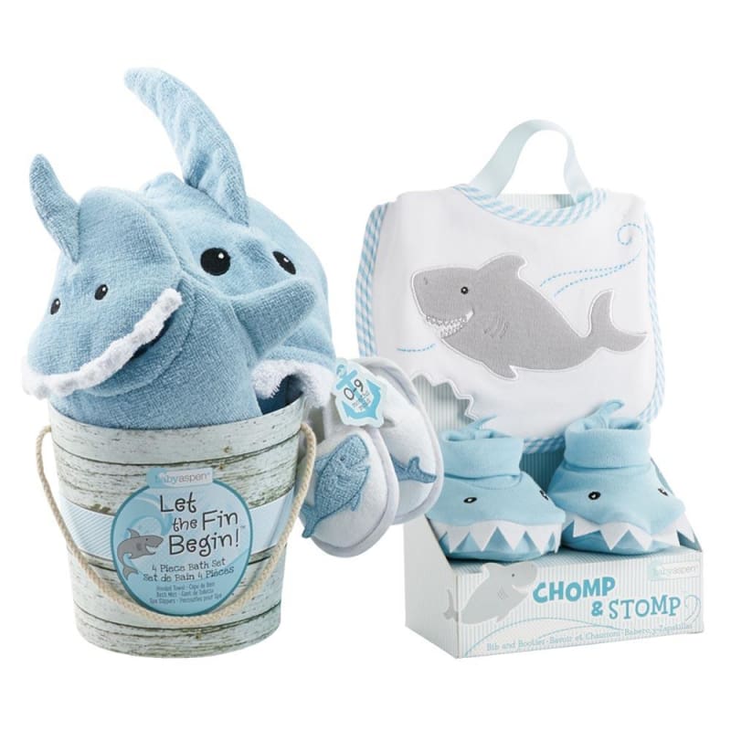Shark Baby Gift Set Bundle - Boy | Baby 