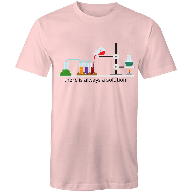 There Is Always A Solution, In Colour - Mens T-Shirt - Infinitee Designs Science