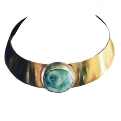 Amy Delson Jewelry Larimar Collar