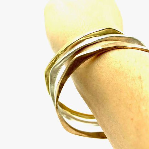 Amy Delson Jewelry forged bangles