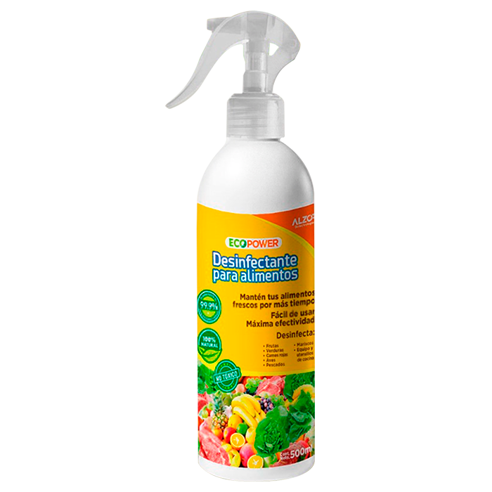 ECO-POWER DESINFECTANTE PARA FRUTAS Y VERDURAS 500 ML 500 ML. – SuperAki