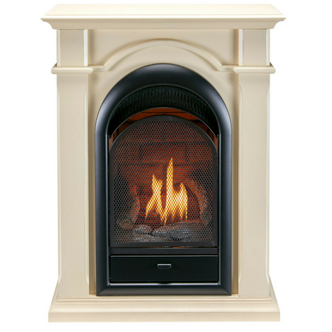 best ventless gas log fireplace