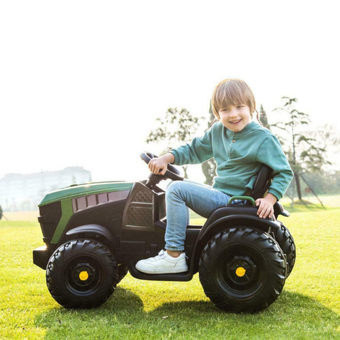 kids ride on tractor