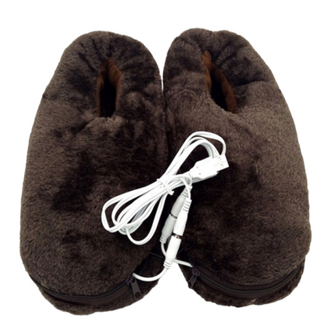 mens' heated slippers