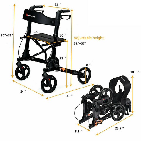 upright walkers for seniors