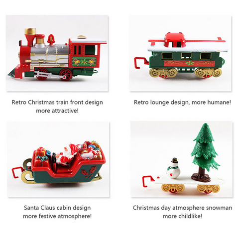 electric Christmas train set