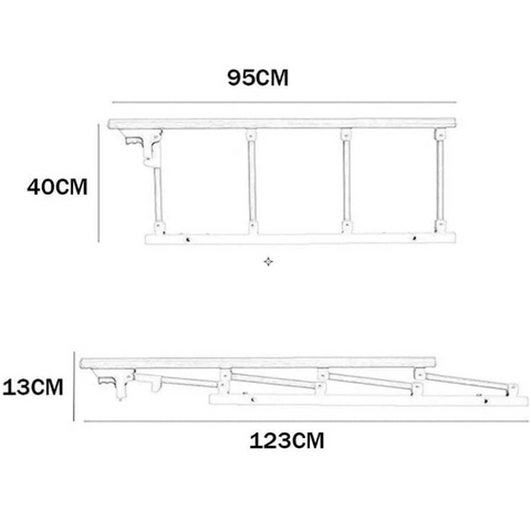 elderly bed rail