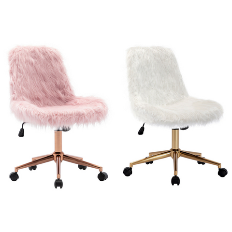 fuzzy desk chair