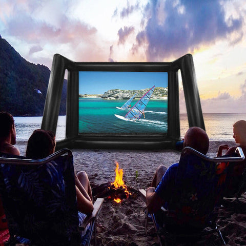 outdoor projector screen