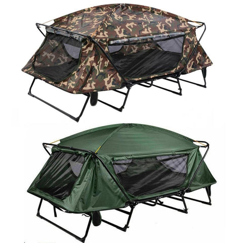 off the ground tent