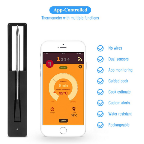 Bluetooth Meat BBQ Thermometer