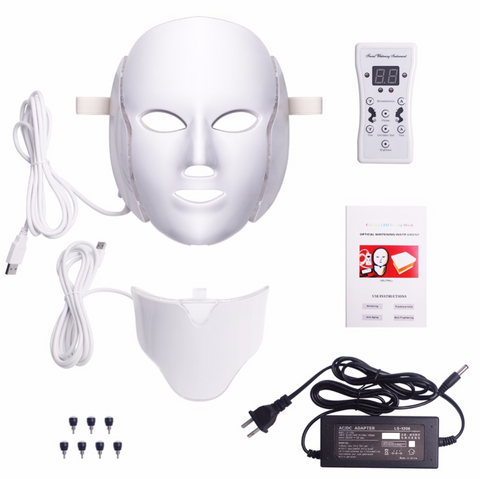 LED Light Therapy Acne Face Mask