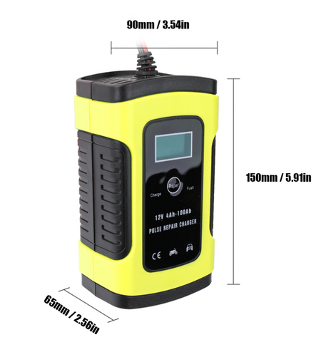 12V Portable Car Battery Charger Automatic
