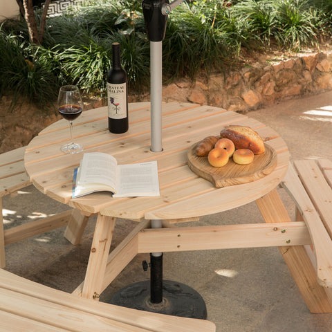 best wooden picnic table