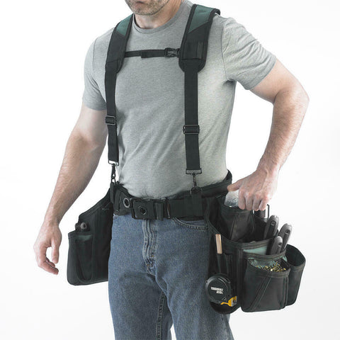 Heavy Duty Carpenters Construction Framing Tool Belt Suspender– Zincera