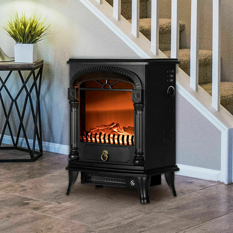 best freestanding electric fireplace