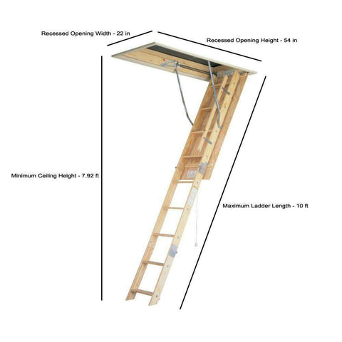 pull down attic ladder for sale