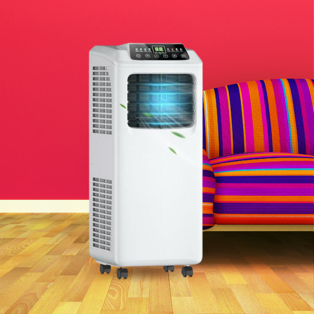 Premium Free Standing Portable Floor Air Conditioner 8000 Btu Zincera 0521