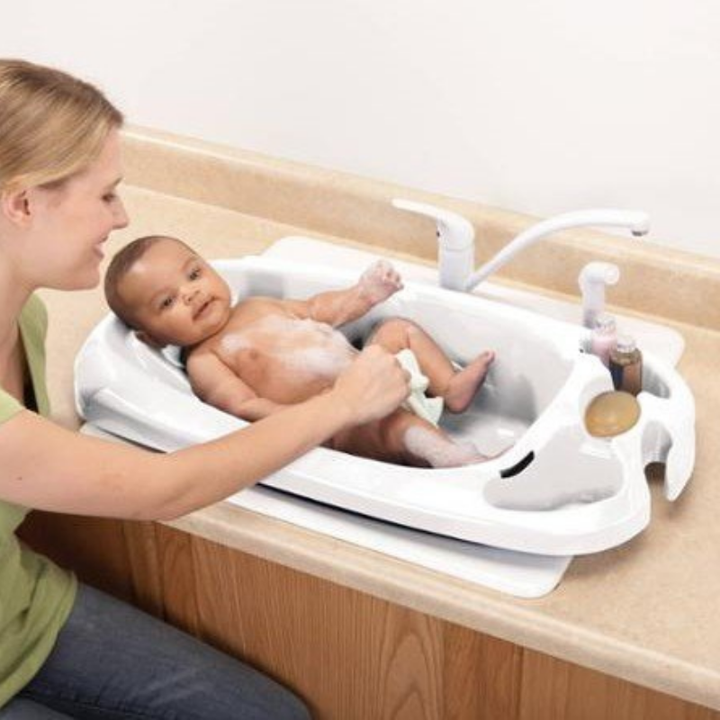 Portable Kids Collapsible Folding Baby Shower Bathtub– Zincera