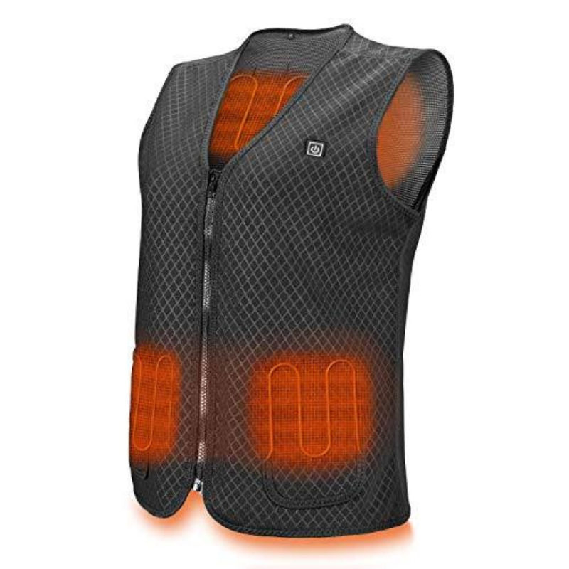 Premium Electric Rechargeable Battery Heated Men's Vest Zincera