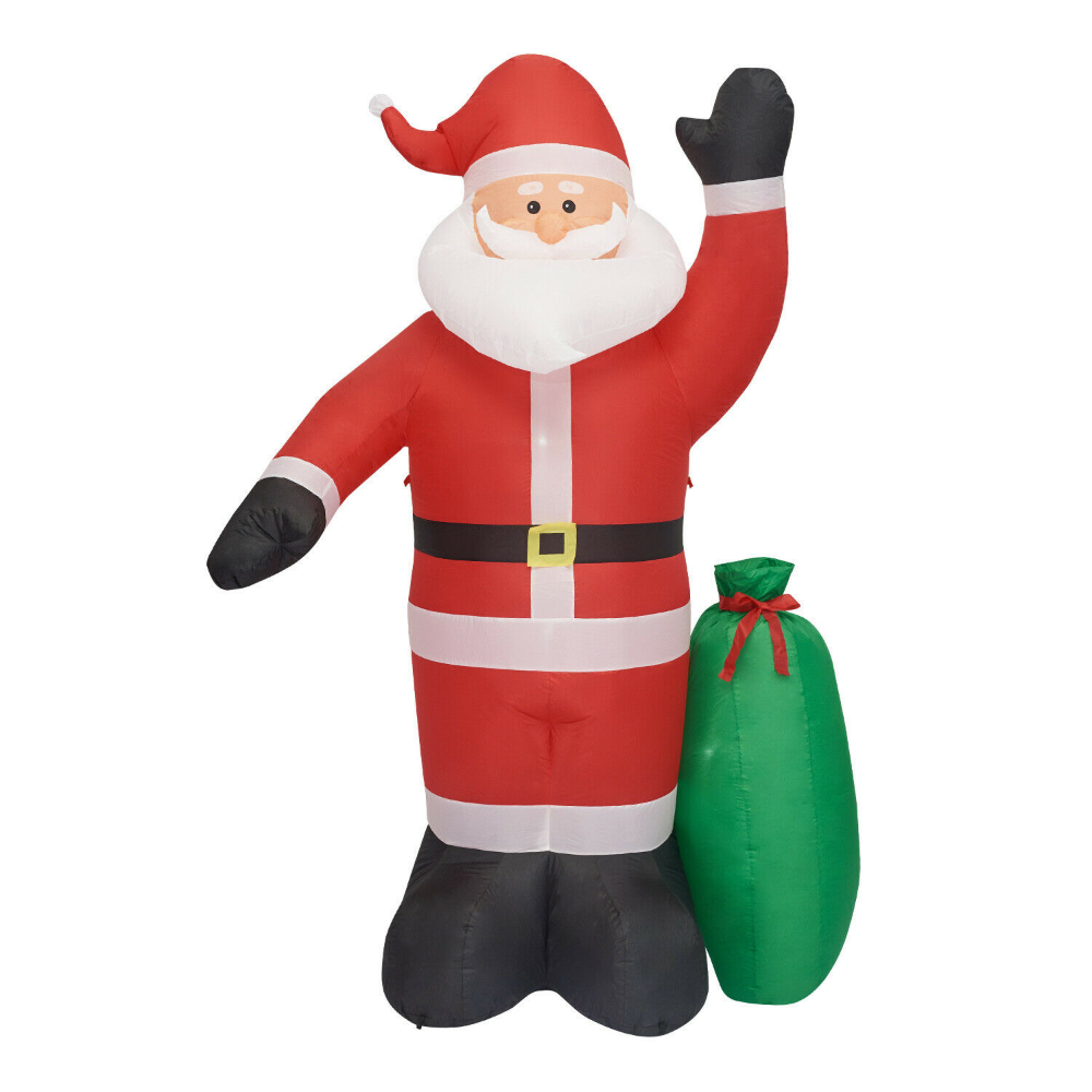 Giant Outdoor Inflatable Blow Up Christmas Santa Claus– Zincera