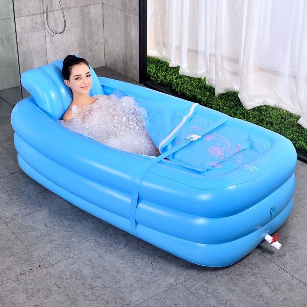 Large Portable Inflating Shower Bathtub For Adults– Zincera