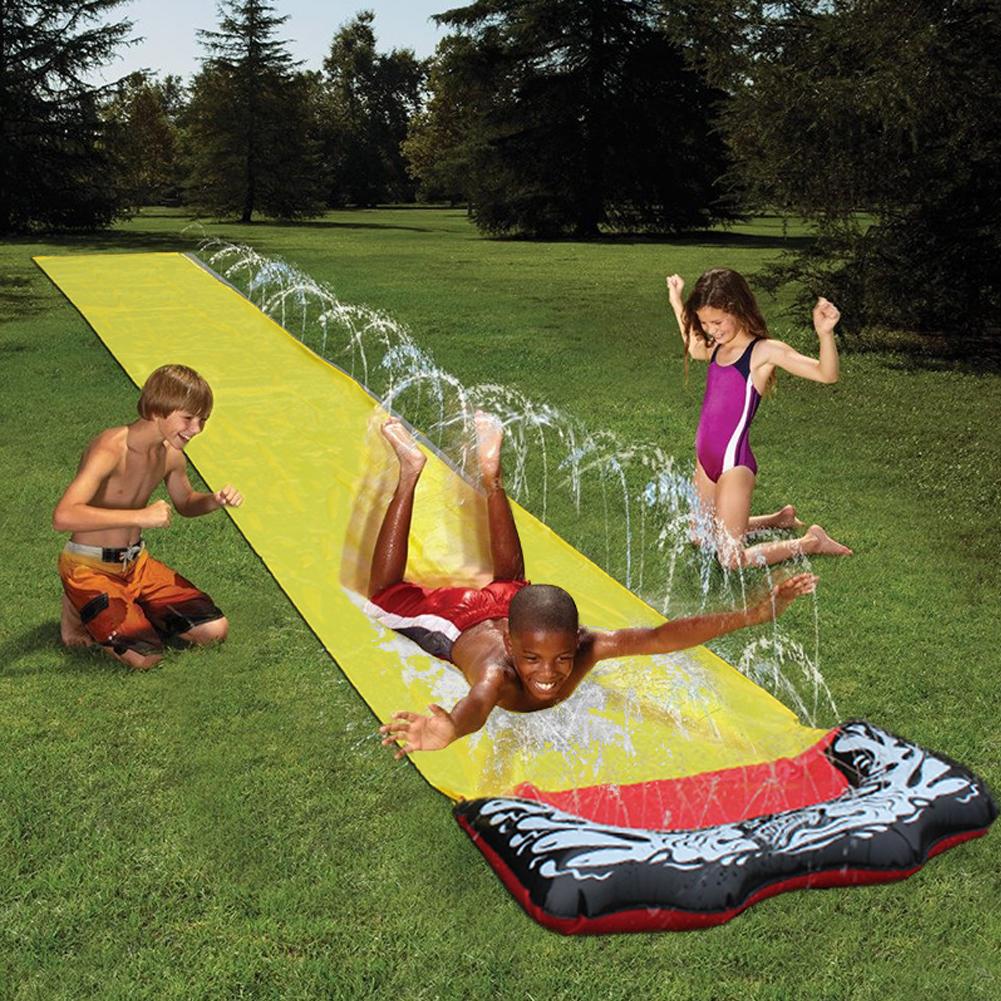 Portable Backyard Kids Water Slip And Slide Zincera