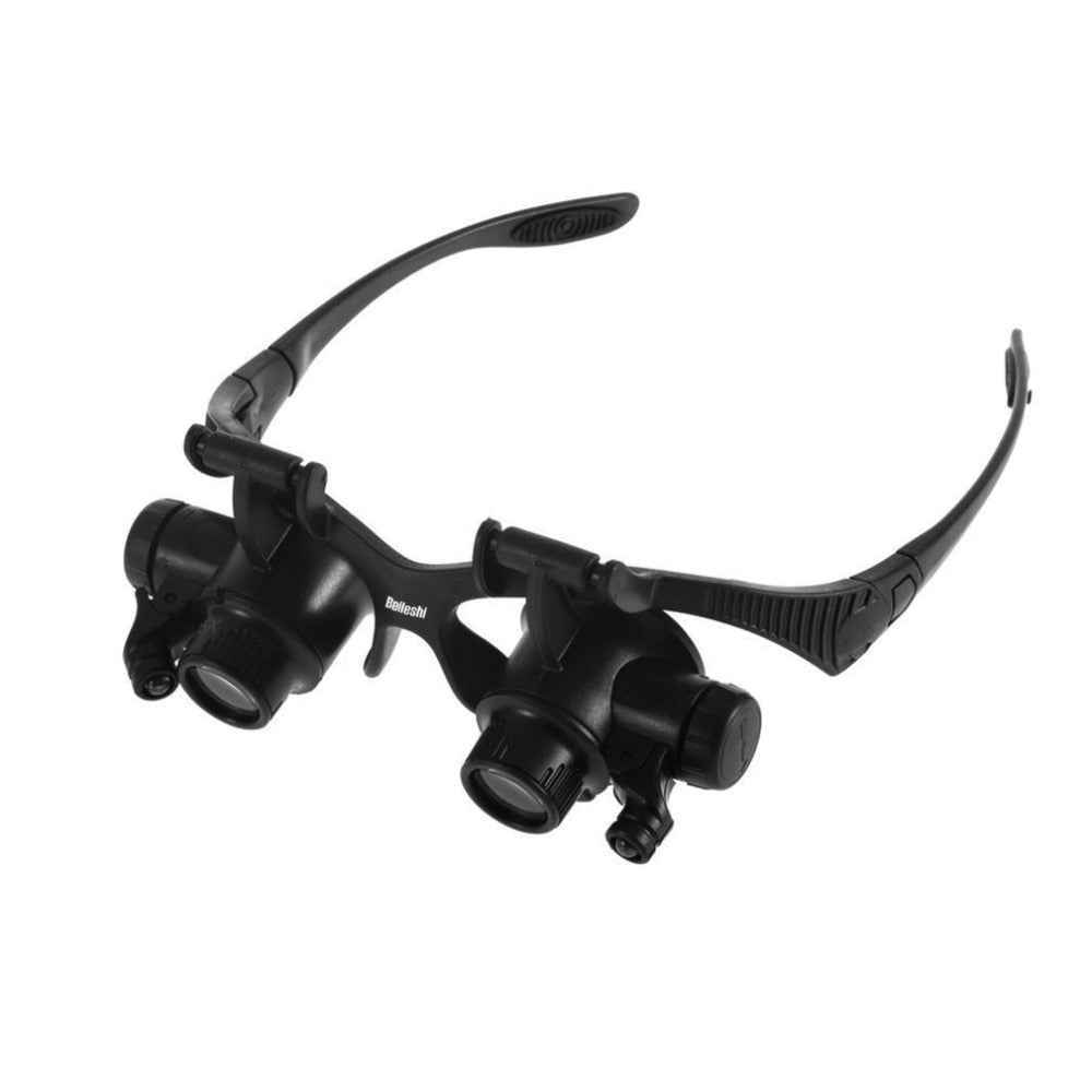 Premium Wearable Lighted Magnifying Eyeglasses– Zincera