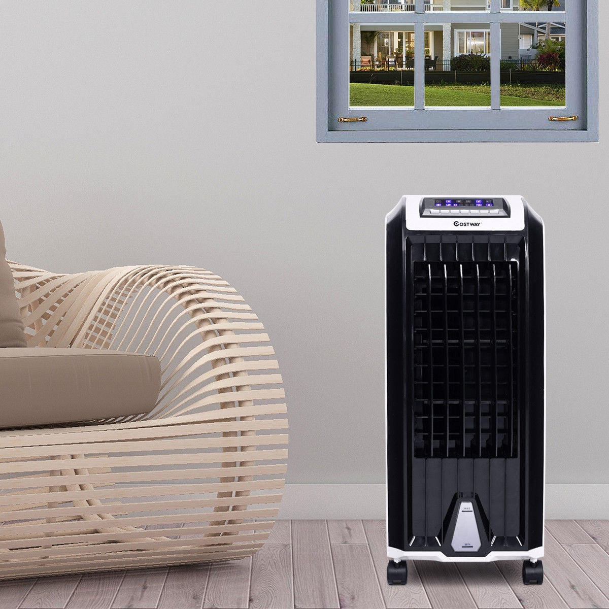 Portable Evaporative Free Standing Indoor Room Air Conditioner– Zincera