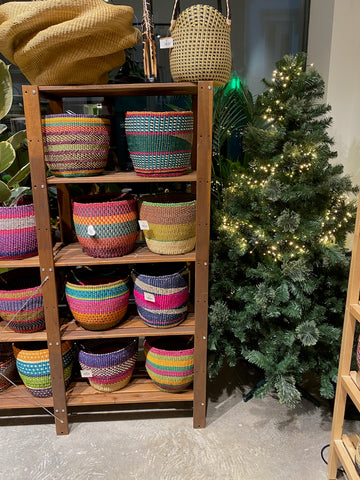 African Baskets Pop Up Shop Interior