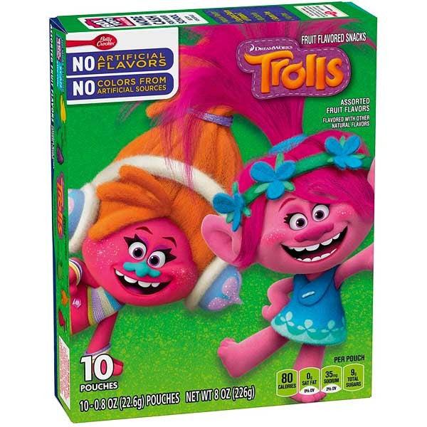 Fruit Snacks Trolls 226g - Candy Mail Uk