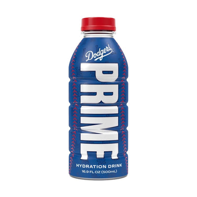 (Pre-Order) Twin Pack LA Dodgers Blue Limited Edition Prime Hydration 500ml  - Candy Mail UK