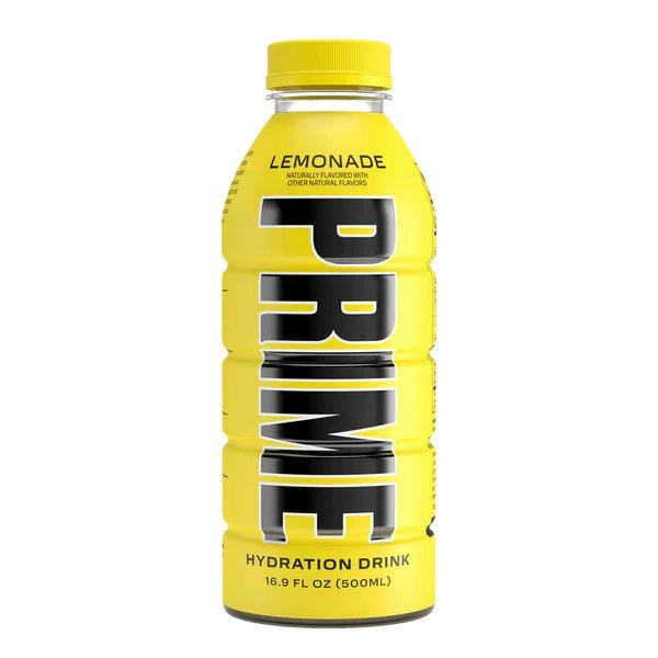 Prime Hydration By Logan Paul x KSI- Lemonade 500ml - Candy Mail UK
