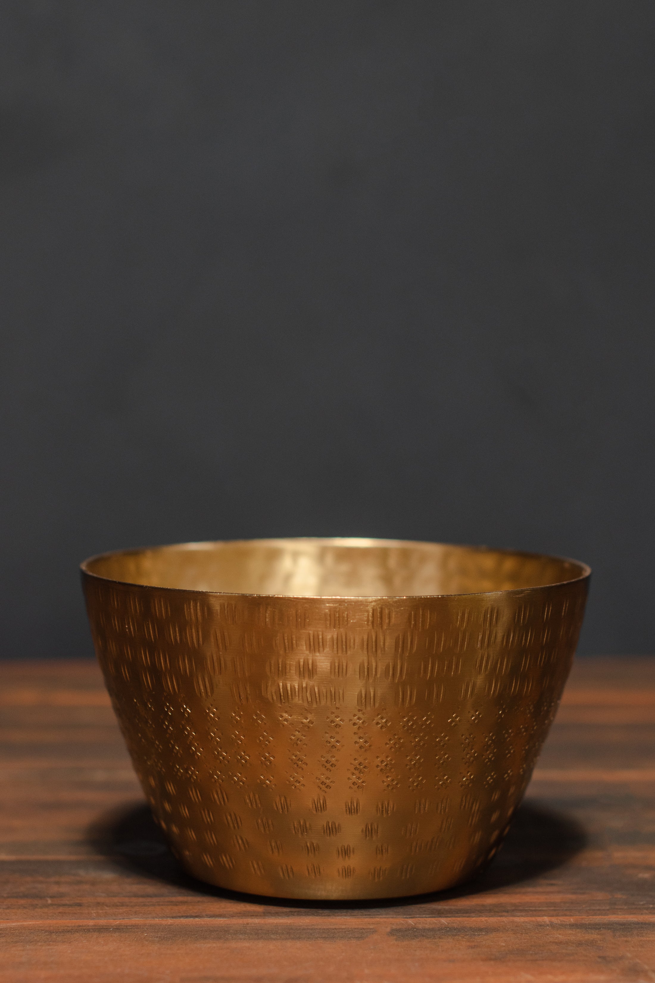 Fog Linen Brass Bowl – Crimson Horticultural Rarities