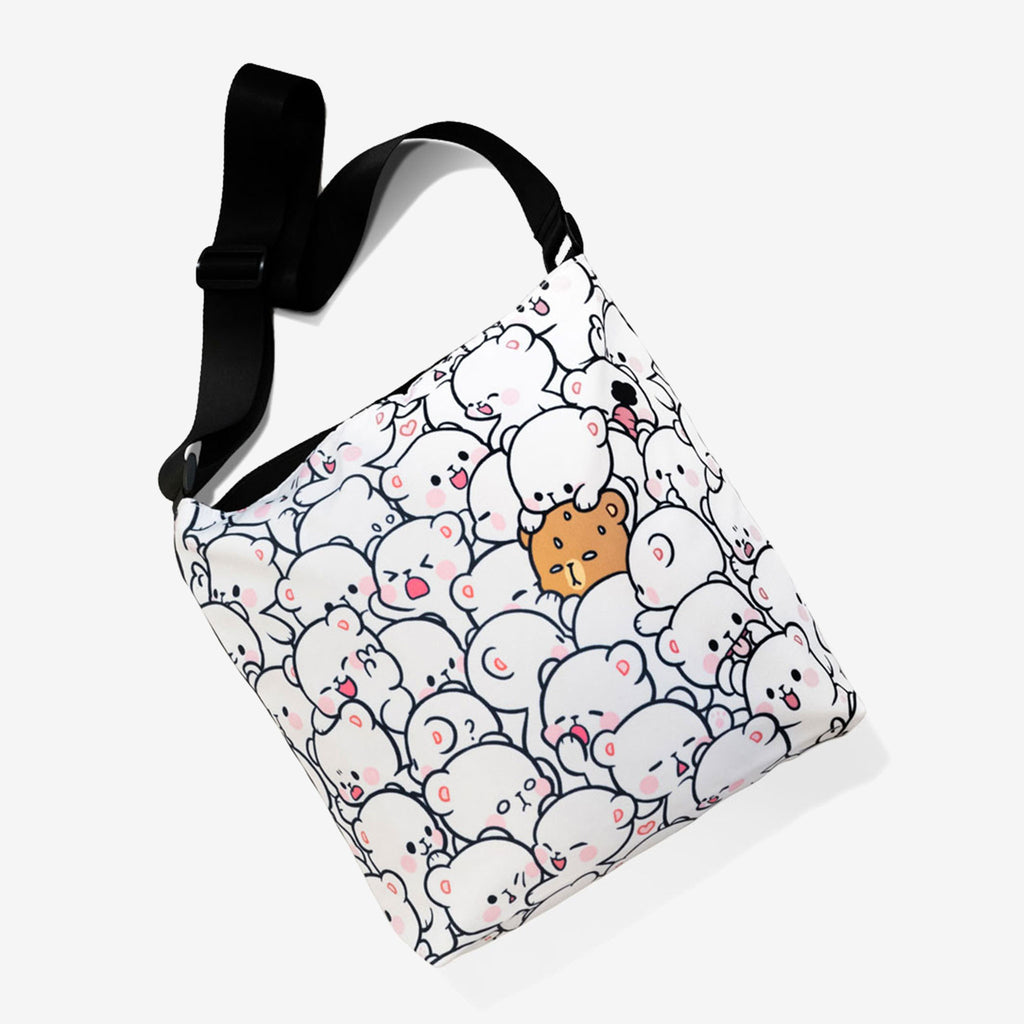 Hanging Out Canvas Tote Bag – Milkmochabear