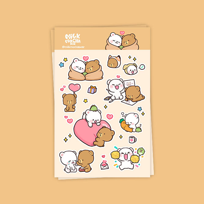 Sticker Pack - Milk & Mocha 1st Edition