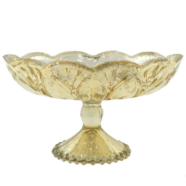 Gold Mercury Glass Carraway Stand – StylWed