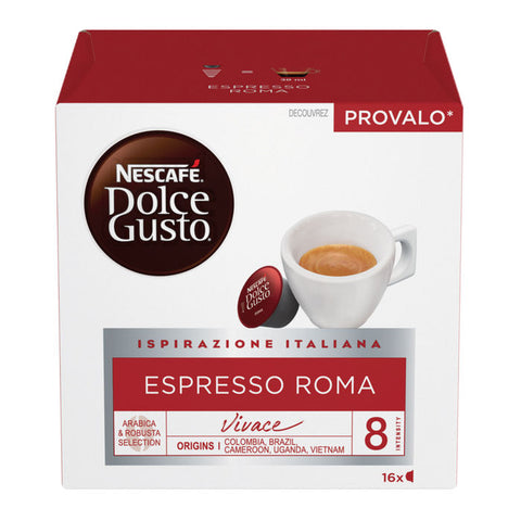Nescafe Dolce Gusto Skinny Cappuccino Coffee Pods, 16 Capsules - 161g 
