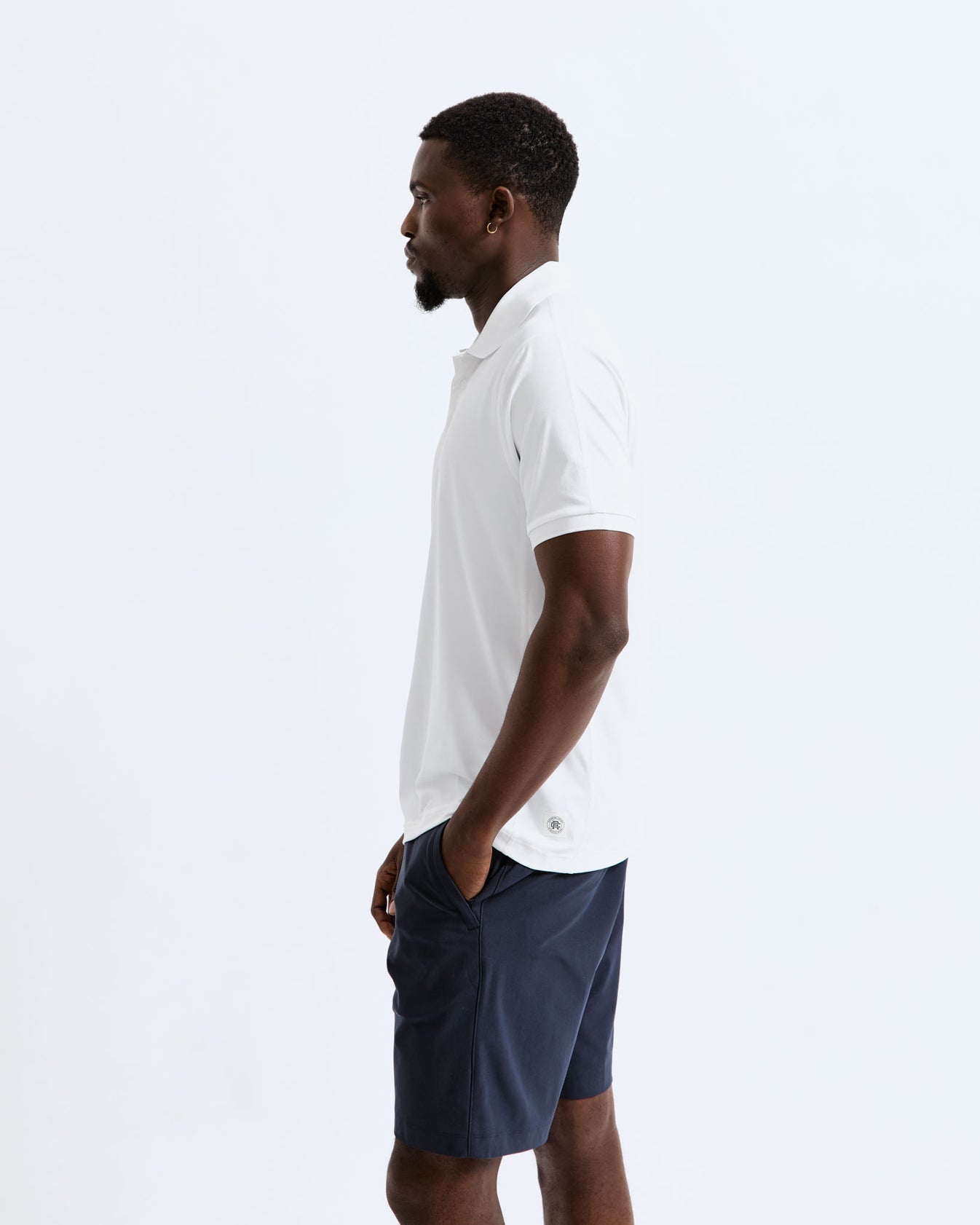 Reigning Champ Men's TECH PIQUE PLAYOFF POLO