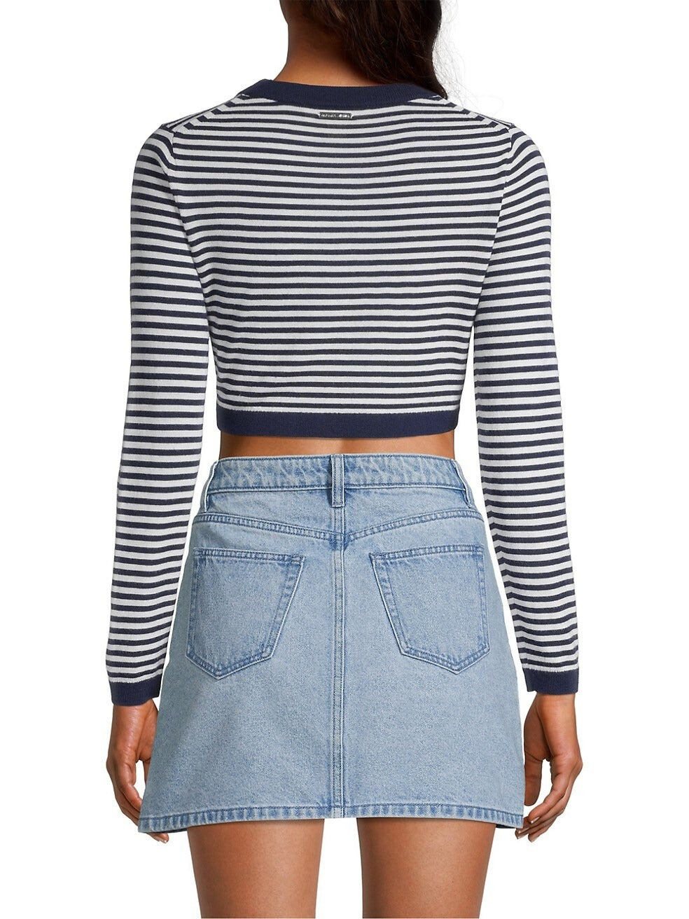 Michael Kors Boardwalk Stripe Long Sleeve Sweater