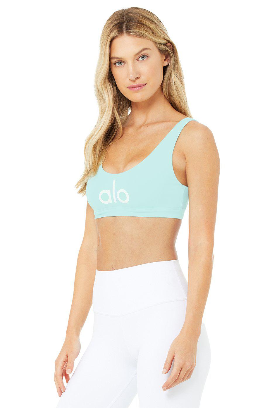 Alo Yoga Ambient Logo Bra