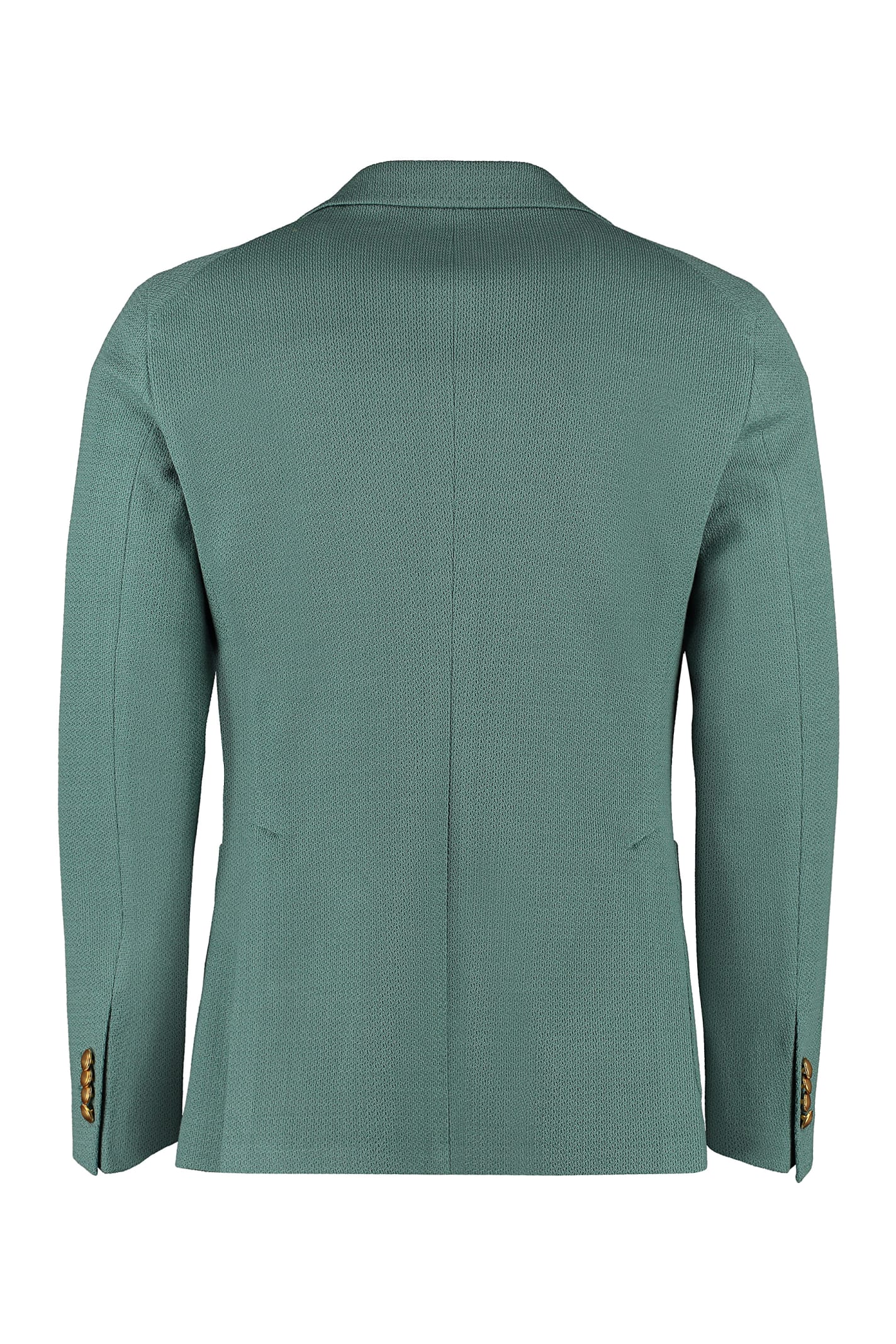 Tagliatore Single-Breasted Two Button Jacket Green